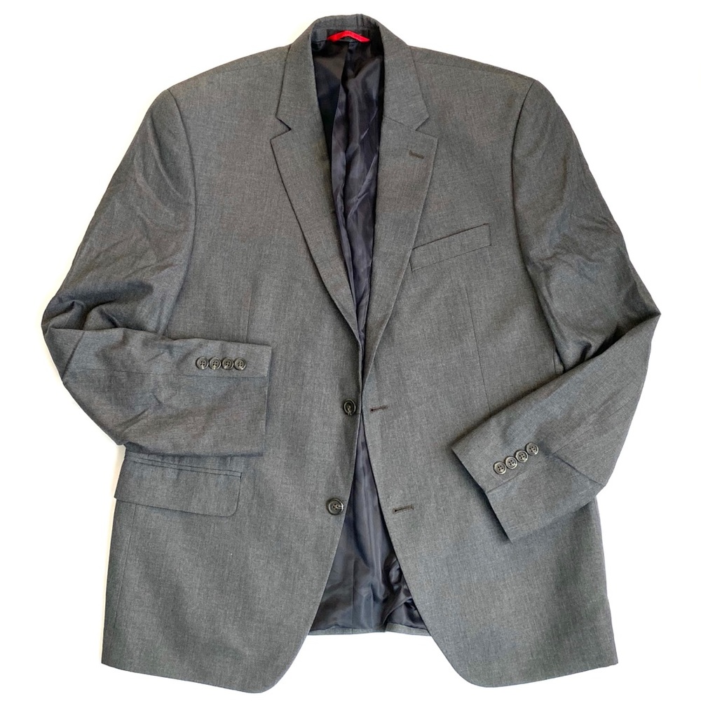 Chaps Gray Blazer 44 Regular